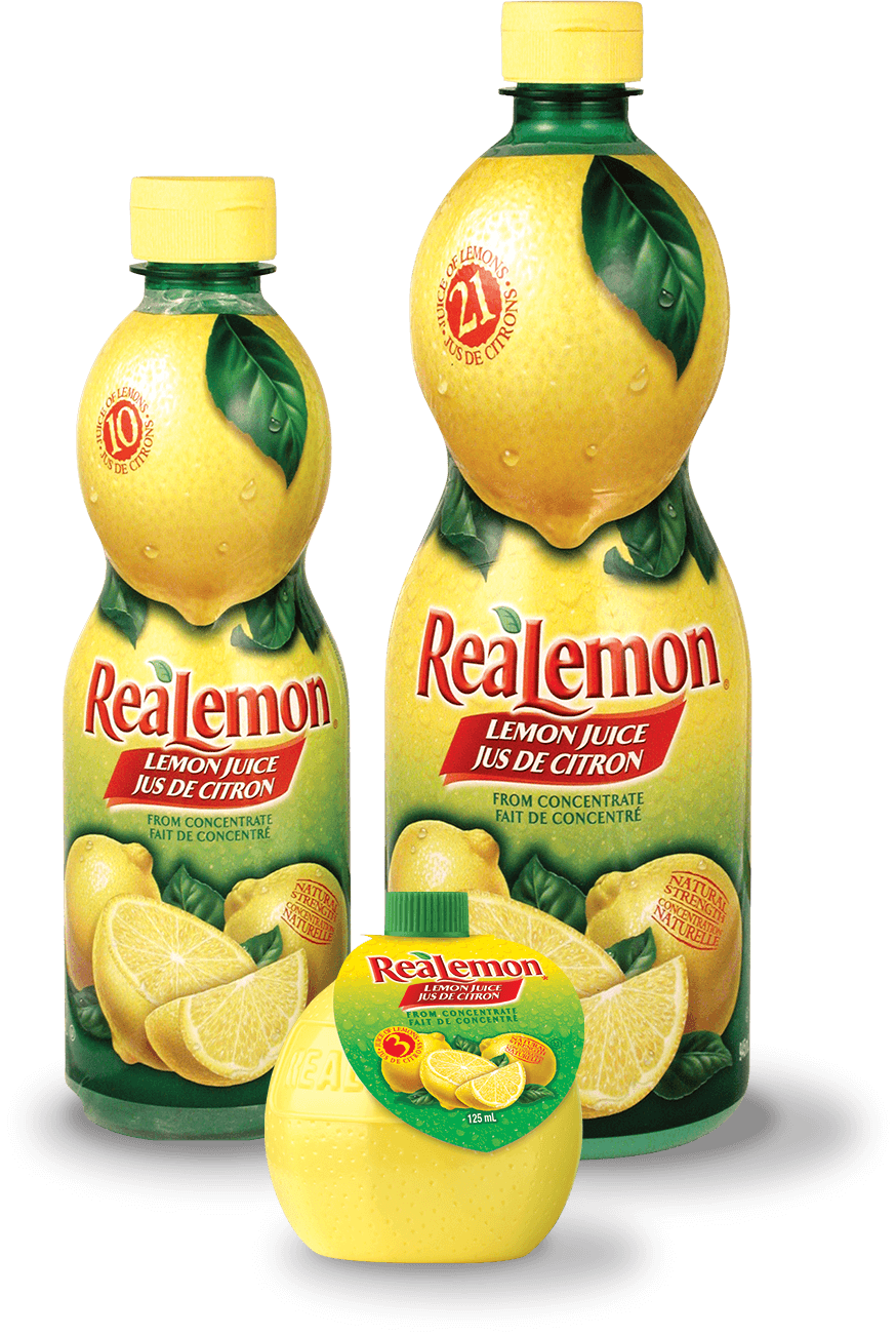 Le jus de citron ReaLemon